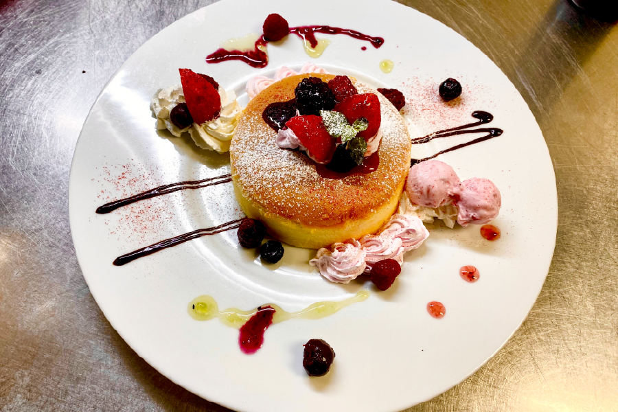 ベリーパンケーキ